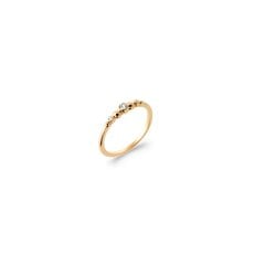 Кольцо с золотым покрытием 750°,  ⌀ 16, произведено во Франции цена и информация | Кольцо | kaup24.ee