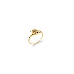 Кольцо с золотым покрытием 750°,  ⌀ 17, произведено во Франции цена и информация | Кольцо | kaup24.ee