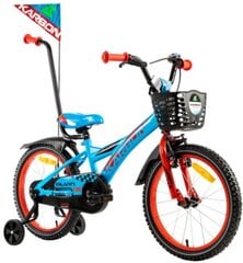 18" Велосипед Alvin Karbon, цвет: красный/синий цена и информация | Велосипеды | kaup24.ee