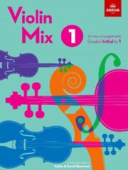 Violin Mix 1: 20 new arrangements, Grades Initial to 1 цена и информация | Книги об искусстве | kaup24.ee