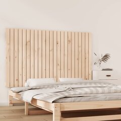 vidaXL seinale kinnitatav voodipeats, 147x3x90 cm, männipuit hind ja info | Voodid | kaup24.ee