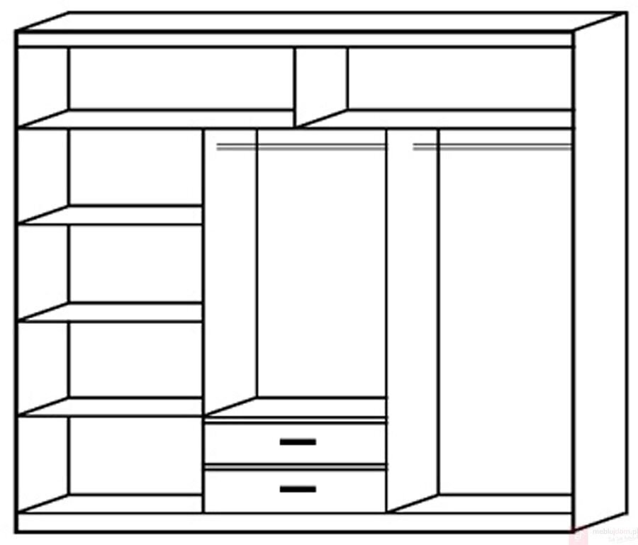 Kapp ADRK Furniture Erwin 235, pruun цена и информация | Kapid | kaup24.ee