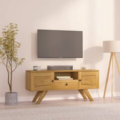 vidaXL tv-alus, 110 x 30 x 50 cm, tiikpuu цена и информация | Тумбы под телевизор | kaup24.ee