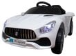 Üksik elektriauto lastele Cabrio B3, valge цена и информация | Laste elektriautod | kaup24.ee
