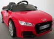 Ühekordne laste elektriauto AUDI TT, punane hind ja info | Laste elektriautod | kaup24.ee