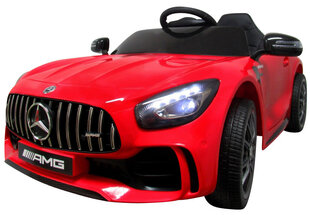 Laste ühekohaline elektriauto Mercedes GTR, punane цена и информация | Электромобили для детей | kaup24.ee