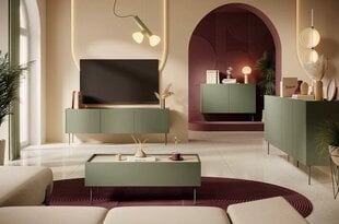 ТВ столик Bogart Desin 170, зеленый цена и информация | Тумбы под телевизор | kaup24.ee