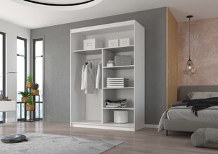 Шкаф ADRK Furniture Esti 150, коричневый цена и информация | Шкафы | kaup24.ee