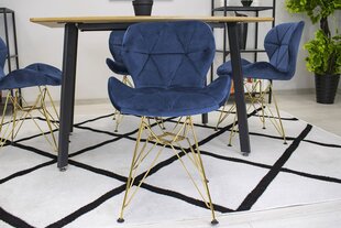 4-tooli komplekt Nes, sinine hind ja info | Söögilaua toolid, köögitoolid | kaup24.ee
