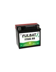 Аккумулятор Fulbat YTX5L-BS, 4 Ач 70 А EN 12В цена и информация | Мото аккумуляторы | kaup24.ee