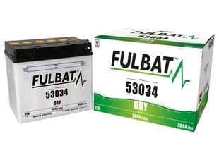 Aku Fulbat Y60-N30-A, 30 Ah 300 12V hind ja info | Mootorrataste akud | kaup24.ee