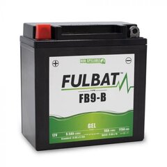 Aku Fulbat GB9-B, 9 Ah 115 12V hind ja info | Mootorrataste akud | kaup24.ee