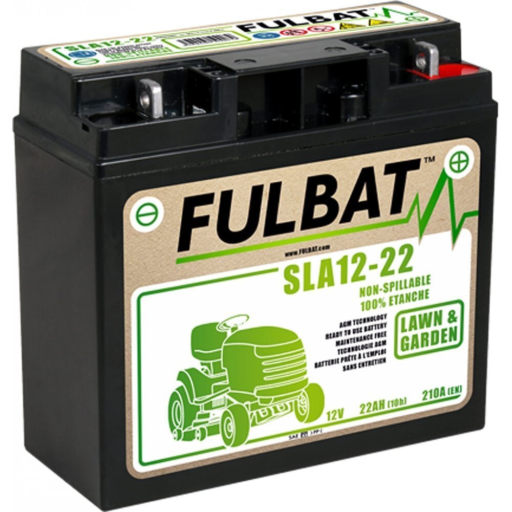 Aku Fulbat SLA12-22, 22 Ah 12V hind ja info | Mootorrataste akud | kaup24.ee