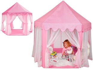 детская палатка, розовый цена и информация | Детские игровые домики | kaup24.ee