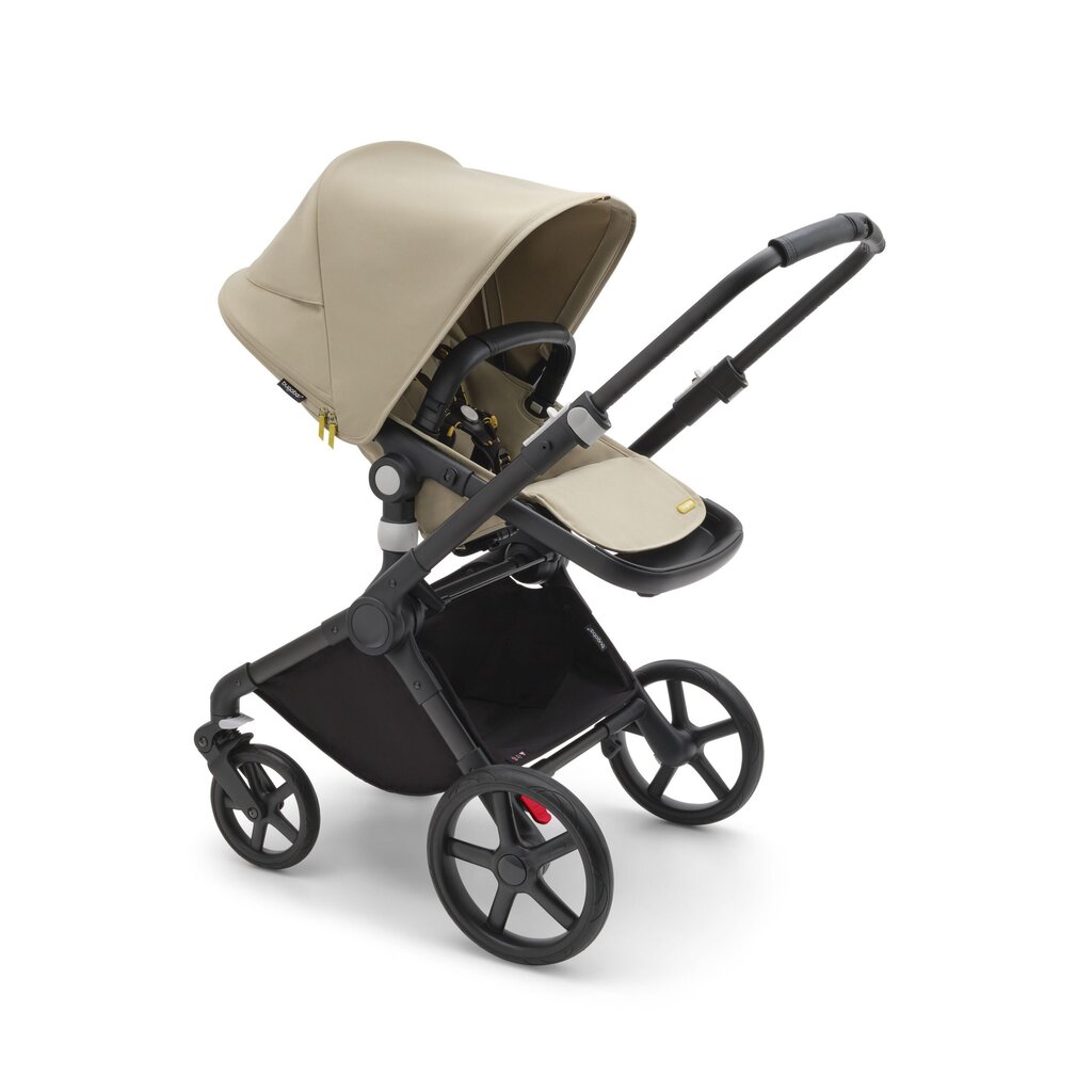 Bugaboo Fox Cub universaalne lapsevanker, Black/Desert Beige-Desert Beige hind ja info | Vankrid, jalutuskärud | kaup24.ee