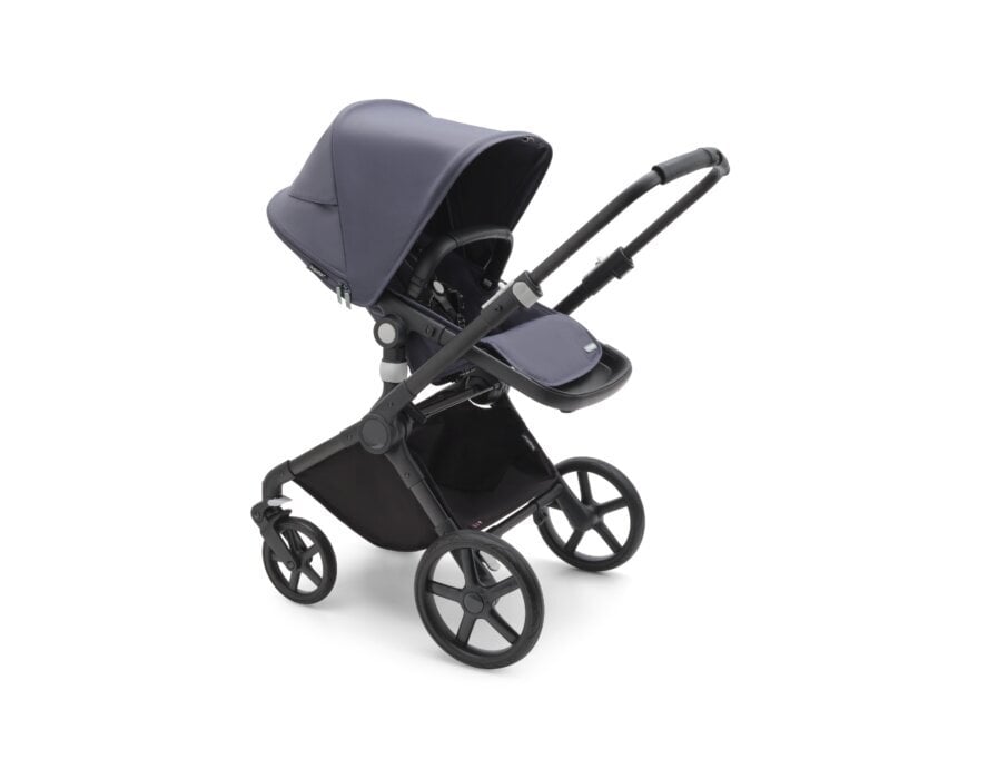 Bugaboo Fox Cub universaalne lapsevanker, Black/Stormy Blue-Stormy Blue hind ja info | Vankrid, jalutuskärud | kaup24.ee