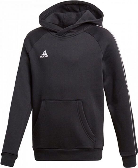 Laste dressipluus Adidas HOODY Y CE9069 Must цена и информация | Poiste kampsunid, vestid ja jakid | kaup24.ee