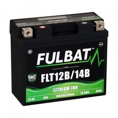 Аккумулятор Fulbat FLT12B/14B, 76,8 Втч 360 А EN 12В цена и информация | Аккумуляторы для мотоциклов | kaup24.ee