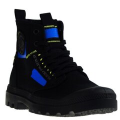 Naiste tossud Palladium Pampa Hi Re-Craft, must/sinine цена и информация | Спортивная обувь, кроссовки для женщин | kaup24.ee