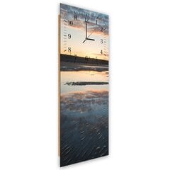 Seinakell, Üleujutatud rand, 25x65cm hind ja info | Kellad | kaup24.ee
