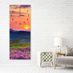 Seinakell, Mäginiit päikeseloojangul, 30x90cm цена и информация | Часы | kaup24.ee