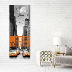 Seinakell, New York, 40x118cm цена и информация | Часы | kaup24.ee