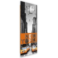 Seinakell, New York, 25x65cm hind ja info | Kellad | kaup24.ee