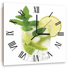 Seinakell, Mojito aeg, 60x60cm цена и информация | Часы | kaup24.ee