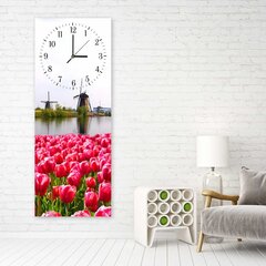 Seinakell, Hollandi maastik, 30x90cm цена и информация | Часы | kaup24.ee