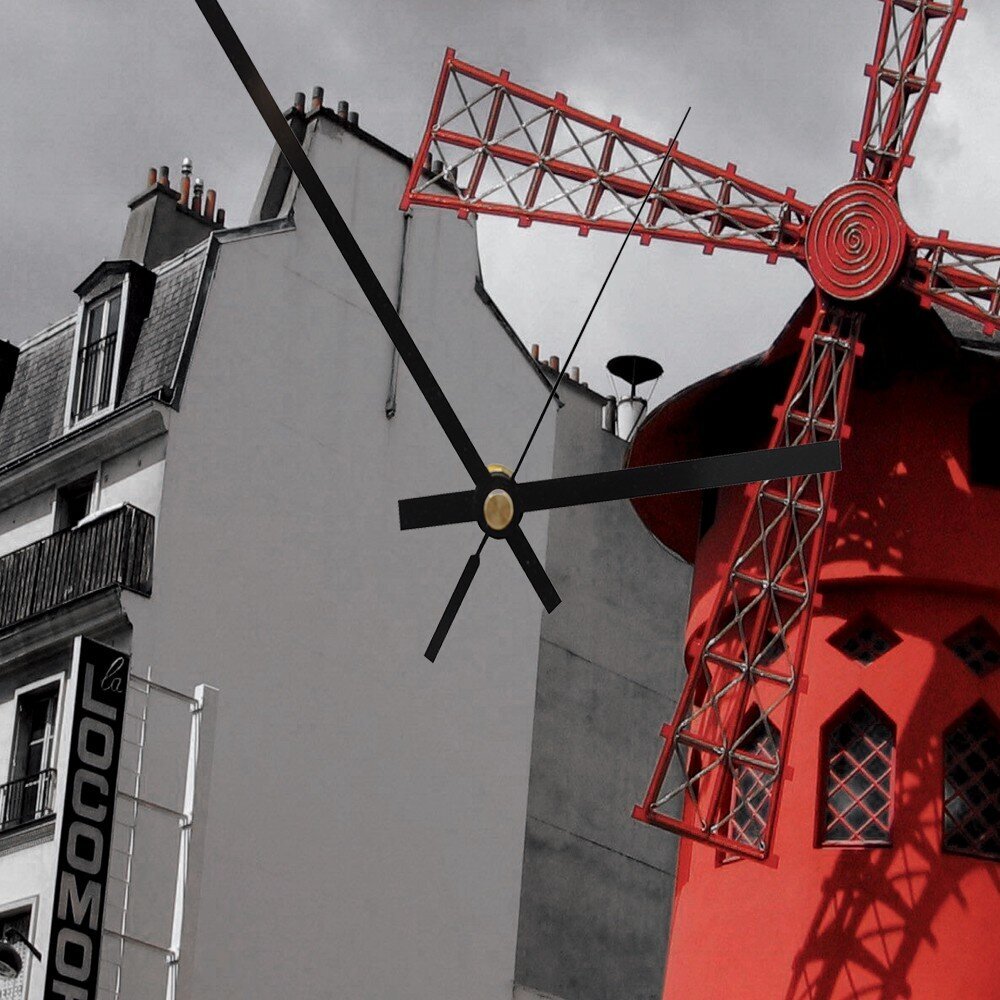 Seinakell, Moulin Rouge, 80x80cm hind ja info | Kellad | kaup24.ee