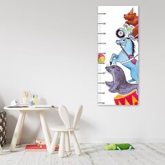 Laste pikkuse meeter, Tsirkuse looma, 40x100 cm цена и информация | Картины, живопись | kaup24.ee