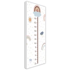 Laste pikkuse meeter, Pilvedes, 60x150 cm цена и информация | Картины, живопись | kaup24.ee