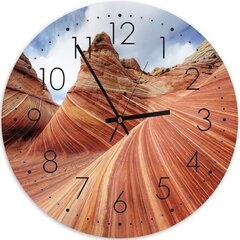 Настенные часы, Цветные камни, 60x60см цена и информация | Часы | kaup24.ee