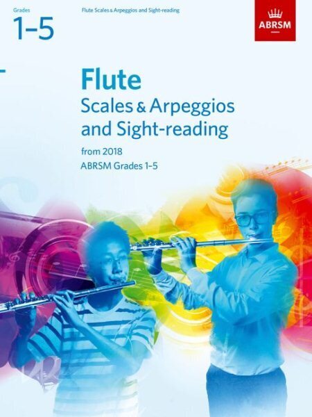 Flute Scales & Arpeggios and Sight-Reading, ABRSM Grades 1-5: from 2018 цена и информация | Kunstiraamatud | kaup24.ee