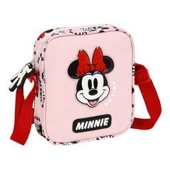 Сумка на плечо Minnie Mouse Me time (16 x 18 x 4 cm) цена и информация | Аксессуары для детей | kaup24.ee