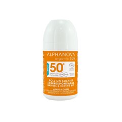 Alphanova Sun Sport Extreme orgaaniline mineraalsete filtritega väga veekindel päikesekreem SPF50 roll-on, 50 ml цена и информация | Кремы от загара | kaup24.ee