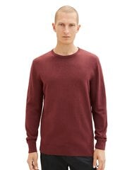 Мужской свитер Tom Tailor, бордовый цена и информация | свитер e193 - черный | kaup24.ee