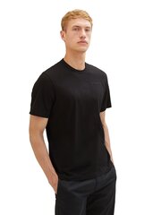 Tom Tailor meeste T-särk, must hind ja info | Meeste T-särgid | kaup24.ee