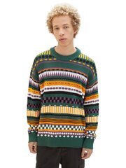 Мужской свитер Tom Tailor, зеленый цвет цена и информация | свитер e193 - черный | kaup24.ee