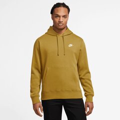 Nike meeste dressipluus NSW CLUB HOODIE, sinepikollane цена и информация | Мужские толстовки | kaup24.ee