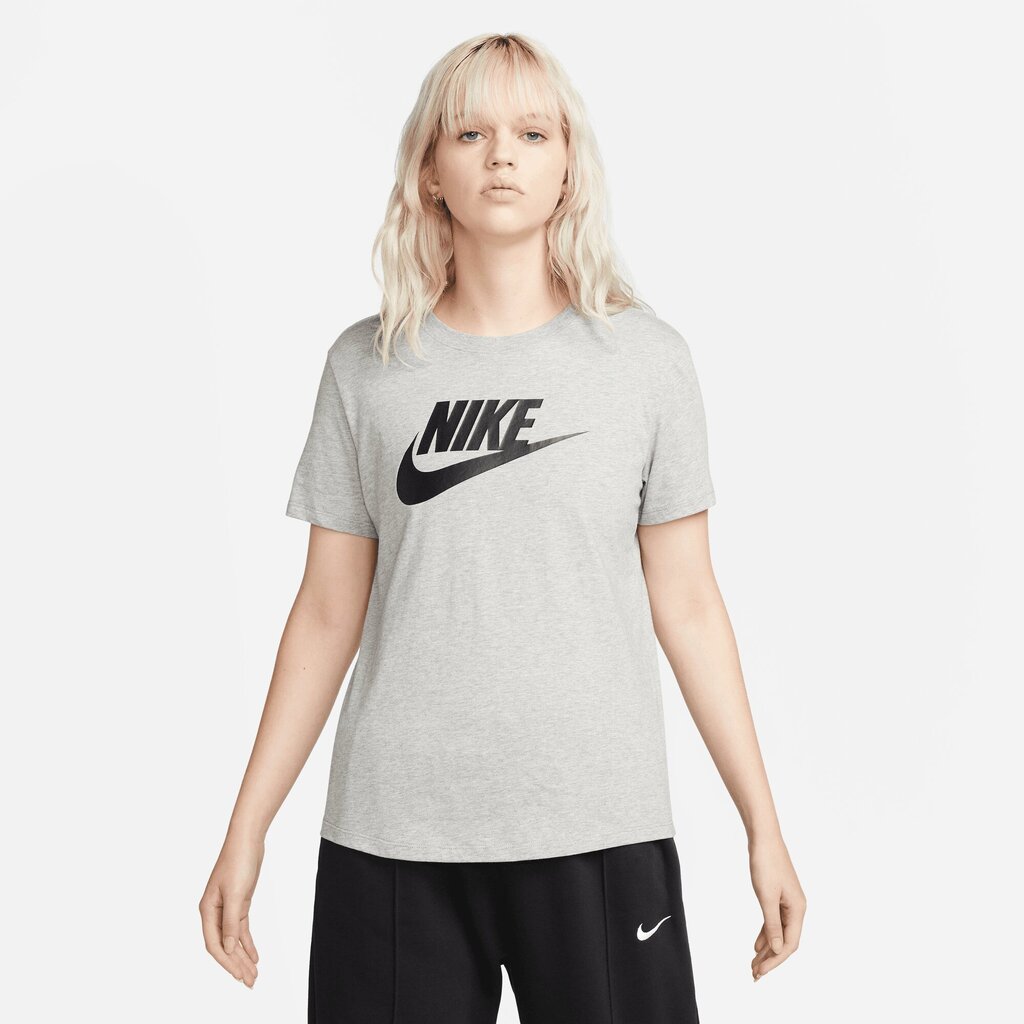 Nike naiste T-särk NSW TEE ESSNTL ICN FTRA, helehall hind ja info | Naiste T-särgid, topid | kaup24.ee