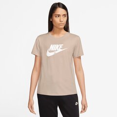 Nike naiste T-särk NSW TEE ESSNTL ICN FTRA, naturaalvalge hind ja info | Naiste T-särgid, topid | kaup24.ee