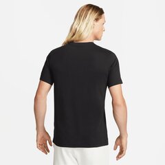 Мужская футболка Nike FRAN JDI VERBIAGE, черная цена и информация | Nike Одежда, обувь и аксессуары | kaup24.ee