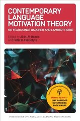 Contemporary Language Motivation Theory: 60 Years Since Gardner and Lambert (1959) hind ja info | Võõrkeele õppematerjalid | kaup24.ee