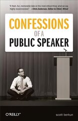 Confessions of a Public Speaker 2e hind ja info | Võõrkeele õppematerjalid | kaup24.ee