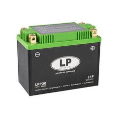 Aku Landport LFP30, 96Wh 420 A EN 12V hind ja info | Mootorrataste akud | kaup24.ee