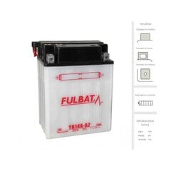 Аккумулятор FULBAT YB14A-A2, 14 Ач 12В цена и информация | Аккумуляторы | kaup24.ee