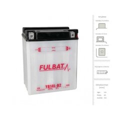 Аккумулятор FULBAT YB14L-B2, 14 Ач 12В цена и информация | Мото аккумуляторы | kaup24.ee
