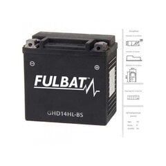 Aku FULBAT GHD14HL-BS, 14 Ah 12V hind ja info | Mootorrataste akud | kaup24.ee