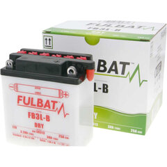 Aku Fulbat YB3L-B, 3 Ah 12V hind ja info | Mootorrataste akud | kaup24.ee